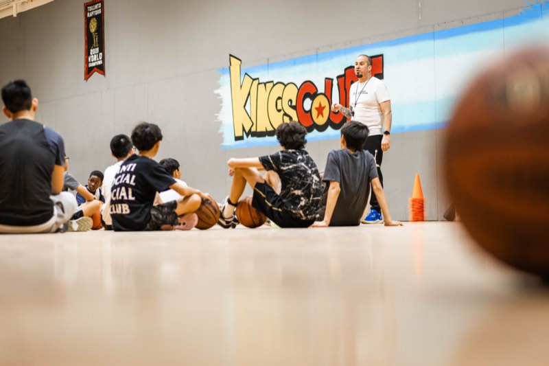 Sports training photography